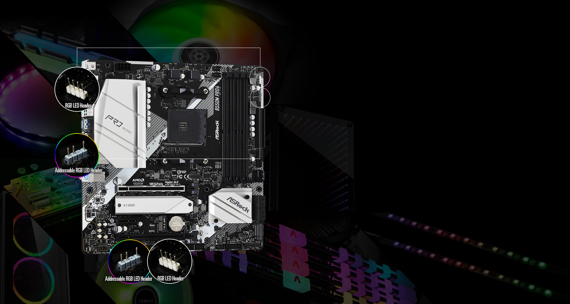 Polychrome LED(right)